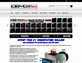 demcifilter.com screenshot