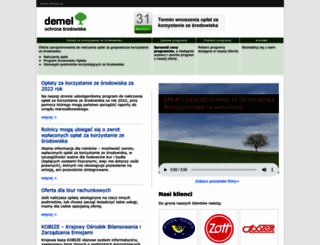demel.pl screenshot