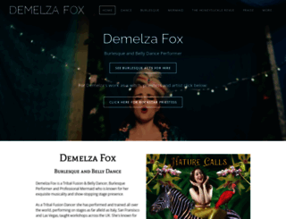 demelzafox.com screenshot