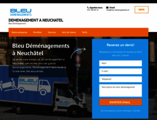 demenagements-bleu.ch screenshot