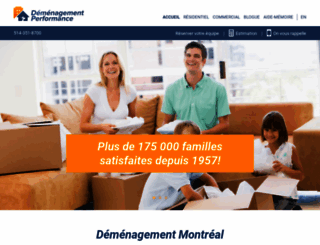 demenagements-montreal.ca screenshot