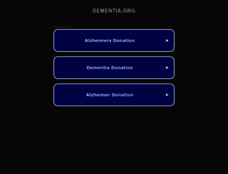 dementia.org screenshot