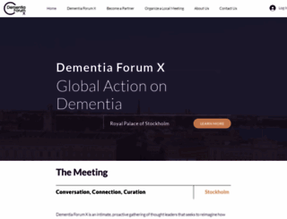 dementiaforum.org screenshot