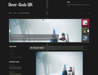demi-gods.co.uk screenshot