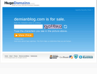 demianblog.com screenshot