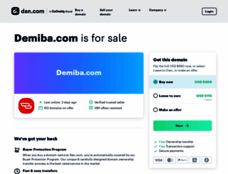 demiba.com screenshot