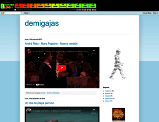 demigajas.boosterblog.es screenshot