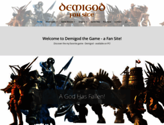 demigodthegame.com screenshot