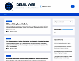 demilweb.com screenshot