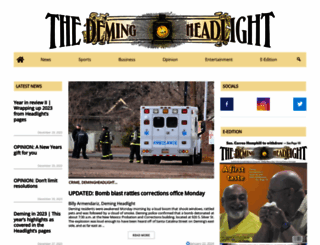 demingheadlight.com screenshot