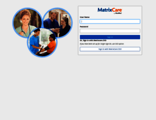 demo-ca.matrixcare.com screenshot