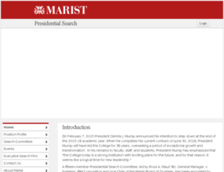 demo-committee.marist.edu screenshot