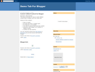 demo-tab-blogger.blogspot.com screenshot