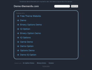 demo-themesfa.com screenshot