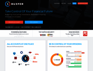 demo.buxfer.com screenshot