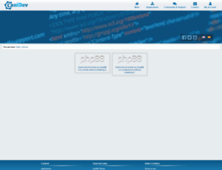 demo.canidev.com screenshot