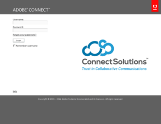 demo.connectsolutions.com screenshot