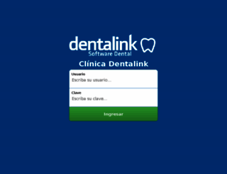 demo.dentalink.cl screenshot