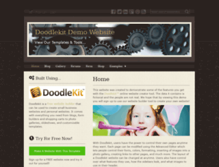 demo.doodlekit.com screenshot