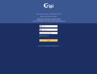 demo.glpi-project.org screenshot