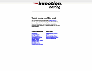 demo.inmotionhosting.com screenshot