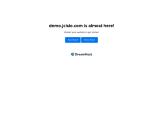 demo.jcisio.com screenshot