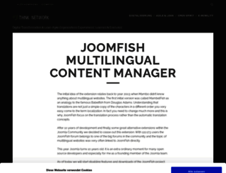 demo.joomfish.net screenshot