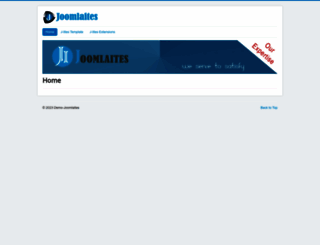 demo.joomlaites.com screenshot
