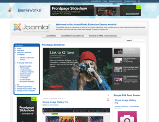 demo.joomlaworks.net screenshot