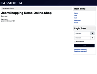 demo.joomshopping.com screenshot