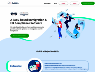 demo.onblick.com screenshot