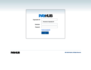 demo.payhub.com screenshot