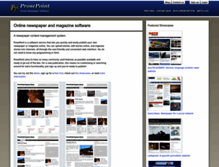 demo.prosepoint.org screenshot