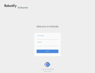 demo.rebotify.com screenshot