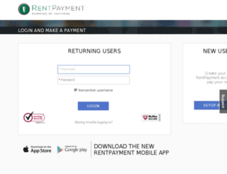 demo.rentpayment.com screenshot