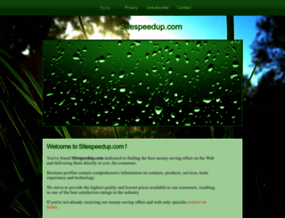 demo.sitespeedup.com screenshot