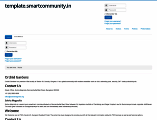 demo.smartcommunity.in screenshot