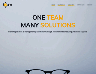 demo.teameventmanagement.com screenshot