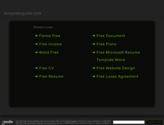 demo.template-guide.com screenshot
