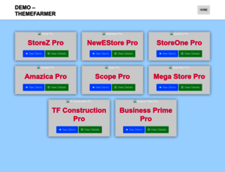 demo.themefarmer.com screenshot