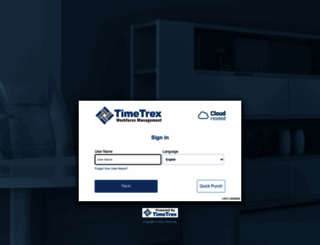 demo.timetrex.com screenshot