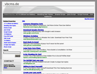 demo.vbcms.de screenshot