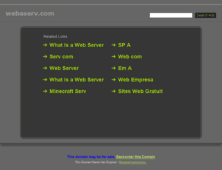 demo.webaserv.com screenshot