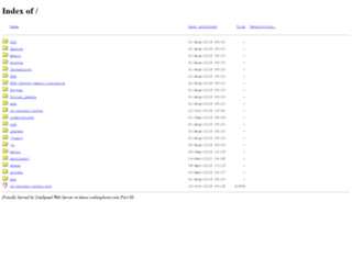 demo.webexplorar.com screenshot