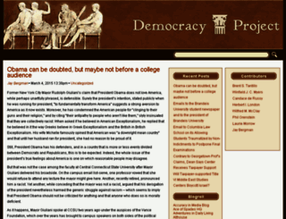 democracy-project.com screenshot