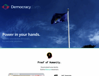 democracy.earth screenshot
