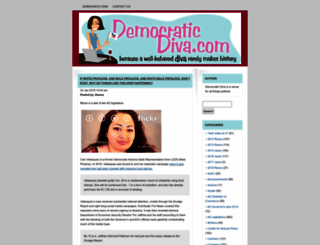 democraticdiva.com screenshot