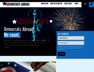 democratsabroad.nationbuilder.com screenshot