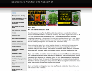 democratsagainstunagenda21.com screenshot