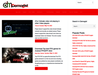 demogist.com screenshot